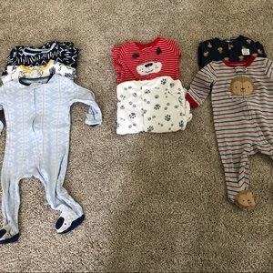 Baby Boy Pajama Lot 6-9 and 9 month